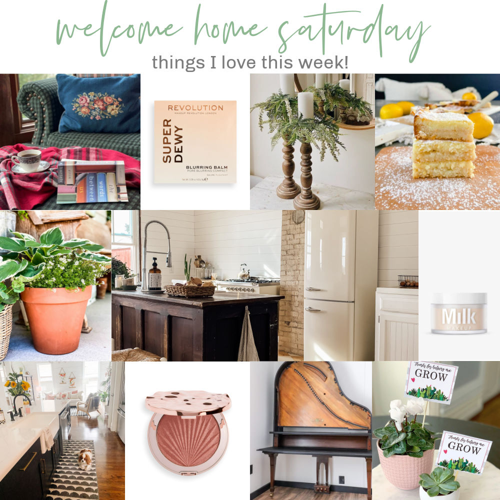 Welcome Home Saturday! Where I share things I love this week and DIY project ideas! 