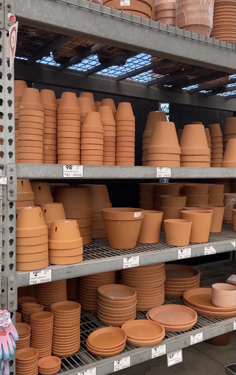 urn inexpensive terra cotta pots into aged and interesting pots in minutes! 