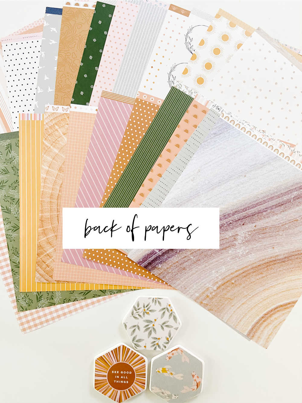 New Jen Hadfield Peaceful Heart Line! My new Pebbles paper and embellishment line with a cozy boho feel is available now! 