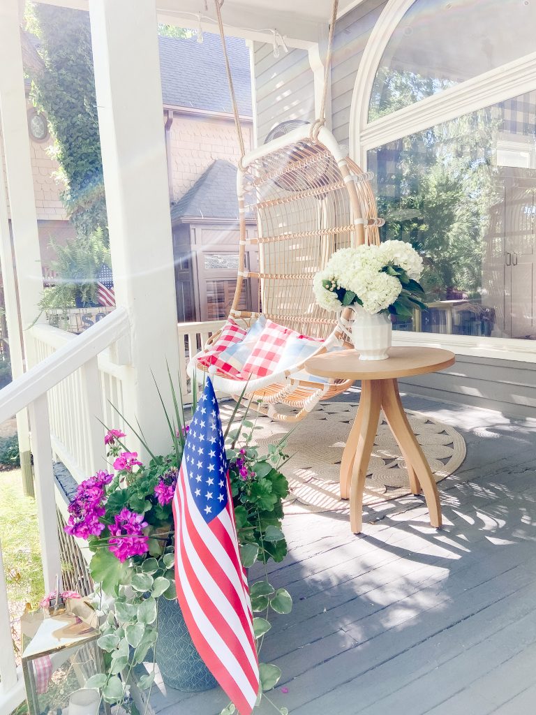 Patriotic Patio Pillows