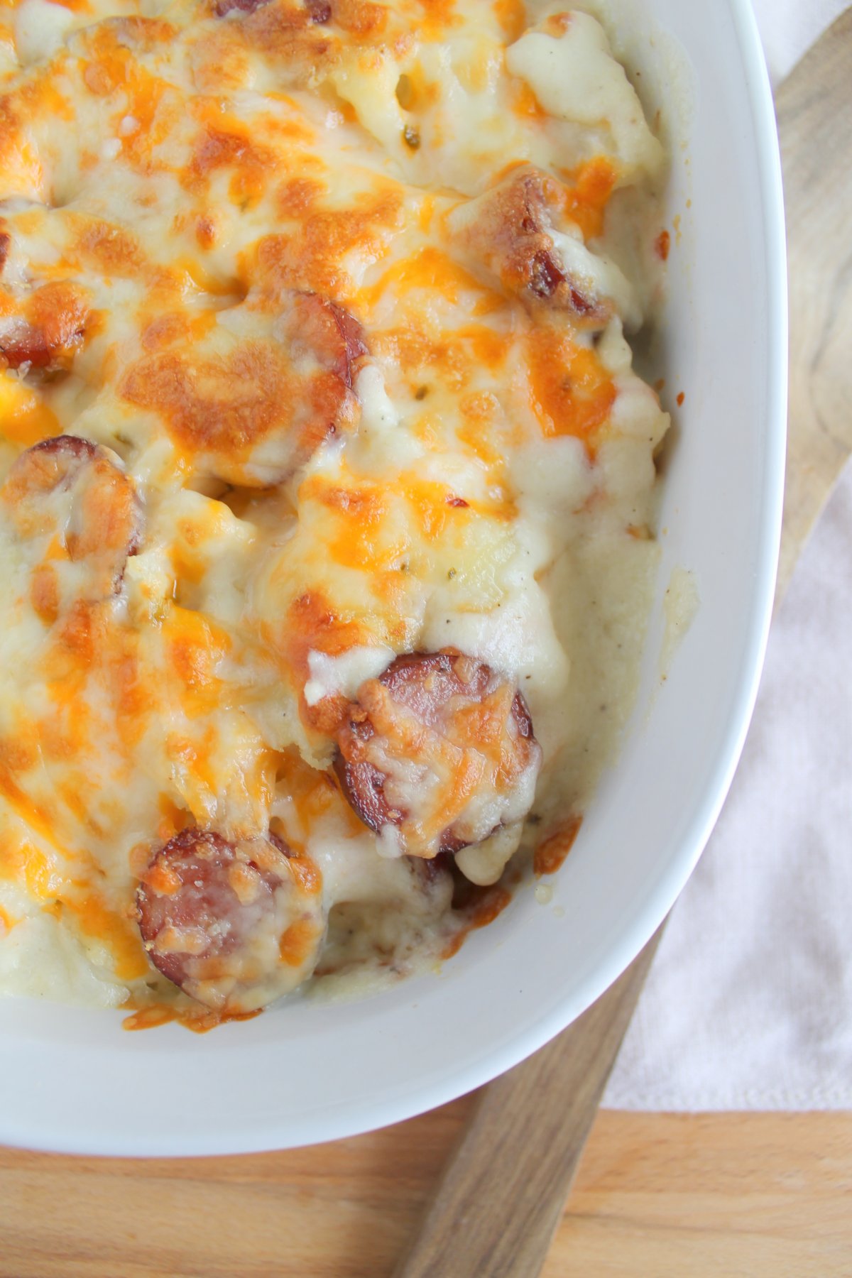 Keto Cauliflower Pierogi Casserole Recipe 