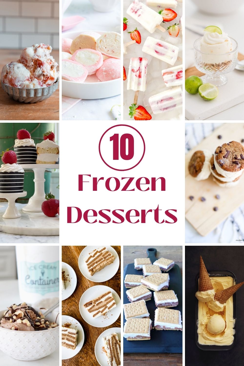 10 frozen desserts to make this summer 