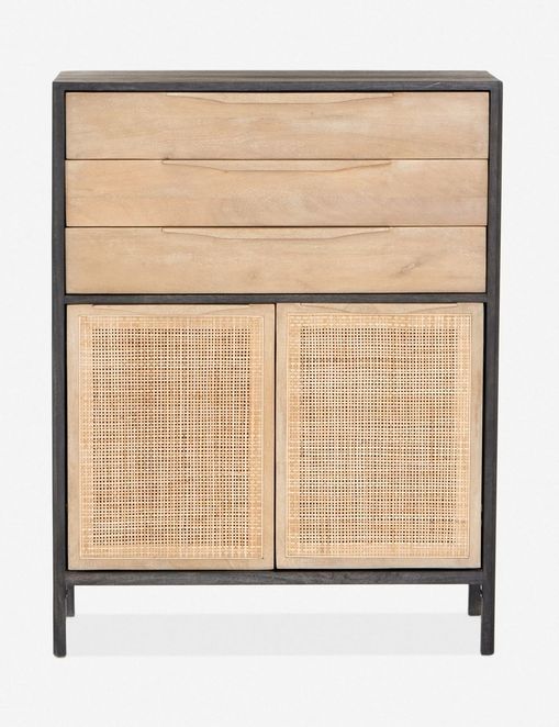 Lulu and Georgia black cane dresser