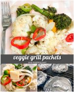 Vegetable Grill Packets and Topping Bar