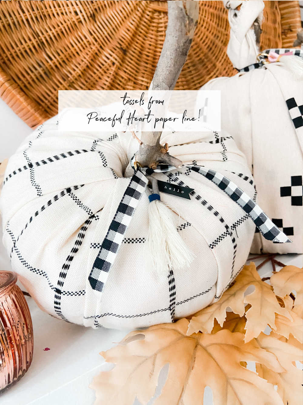 Elevated Fabric Toilet Paper Pumpkins. Transform toilet paper into the cutest pumpkins for fall in FOUR different shapes and customize them for YOUR decor!