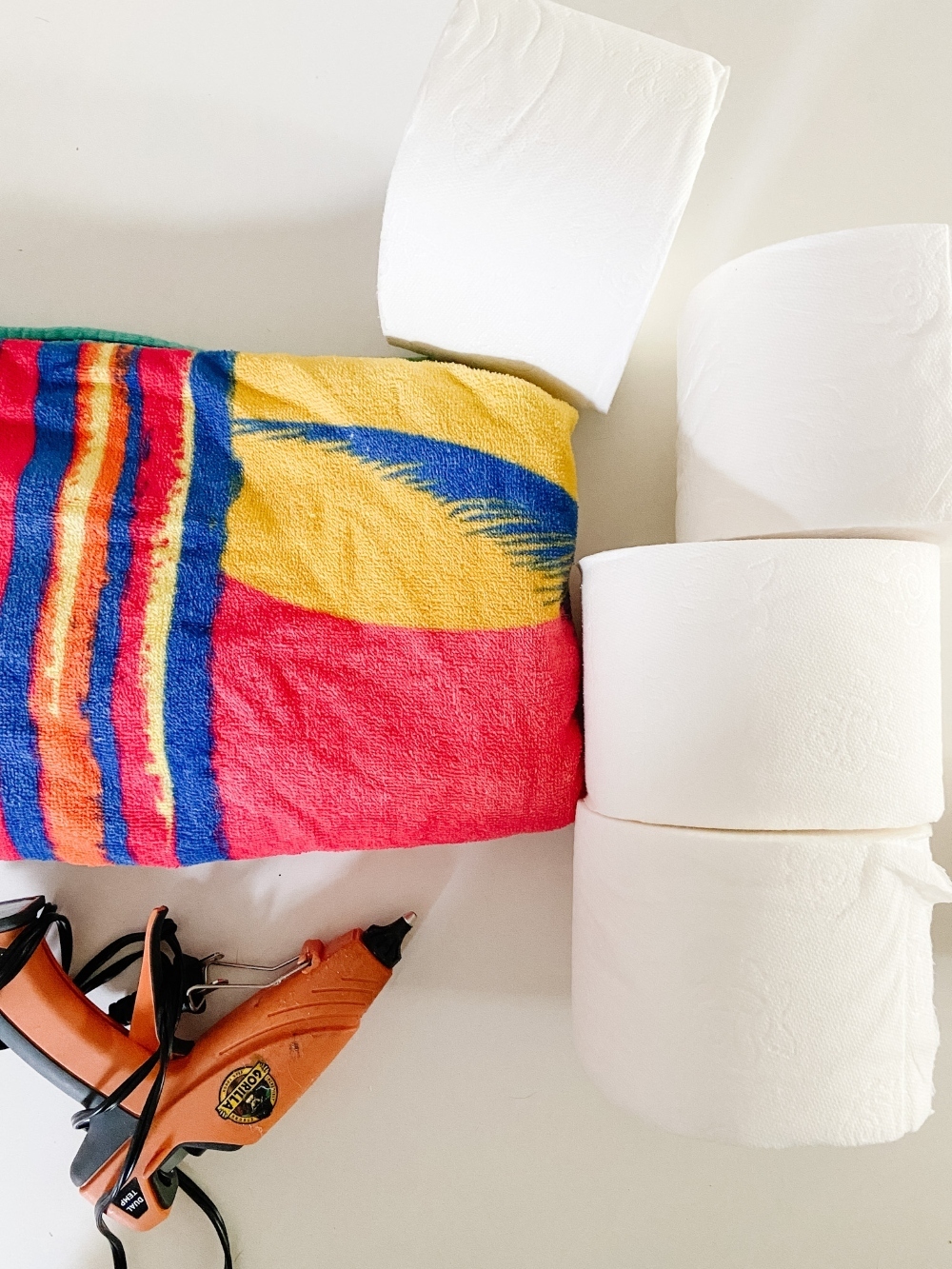 DIY Fabric Toilet Paper Holder