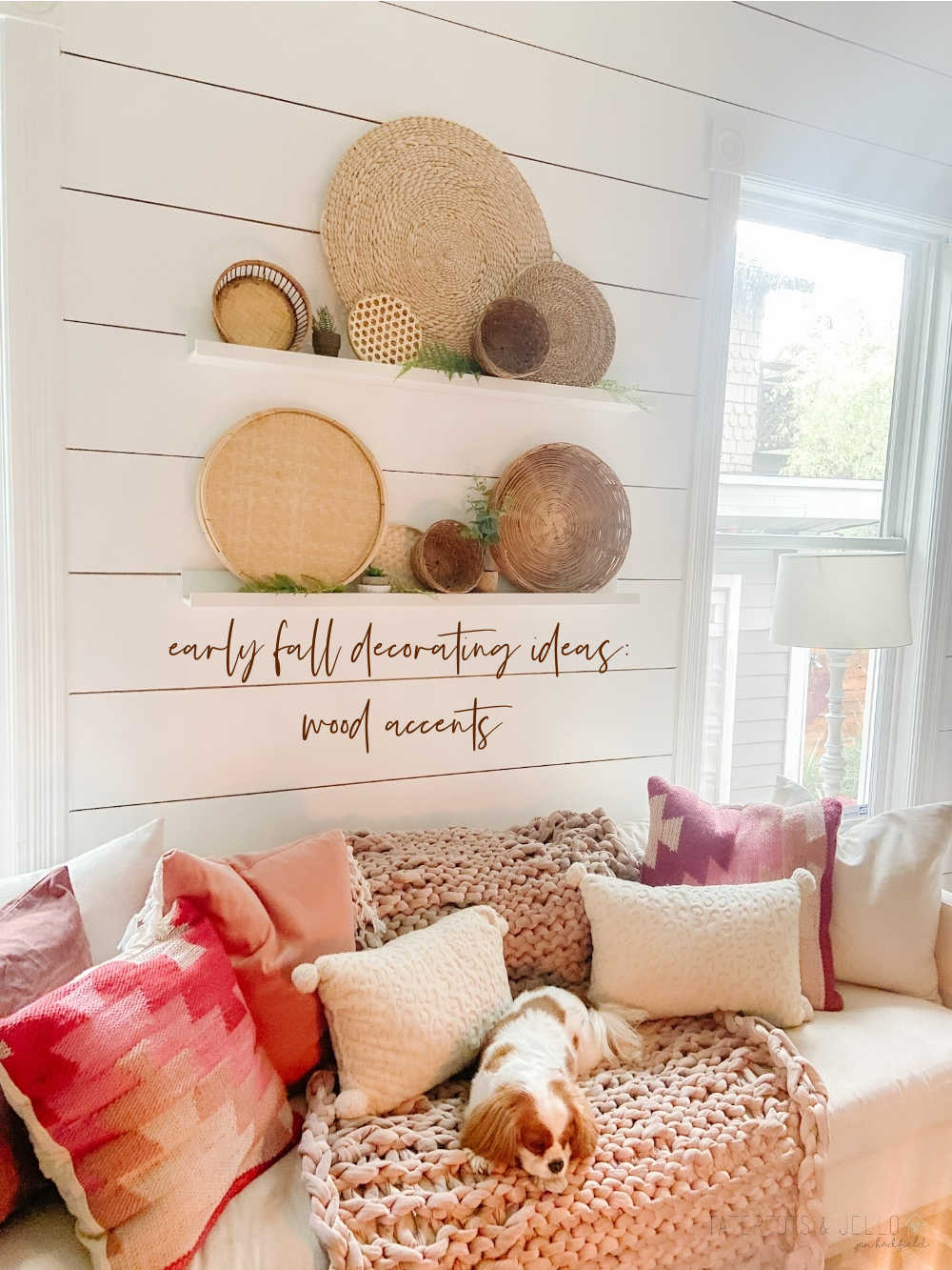 Easy Early Fall Decorating Ideas. Wondering how to transition from summer to early Fall? Here are some easy ideas with no pumpkins! 