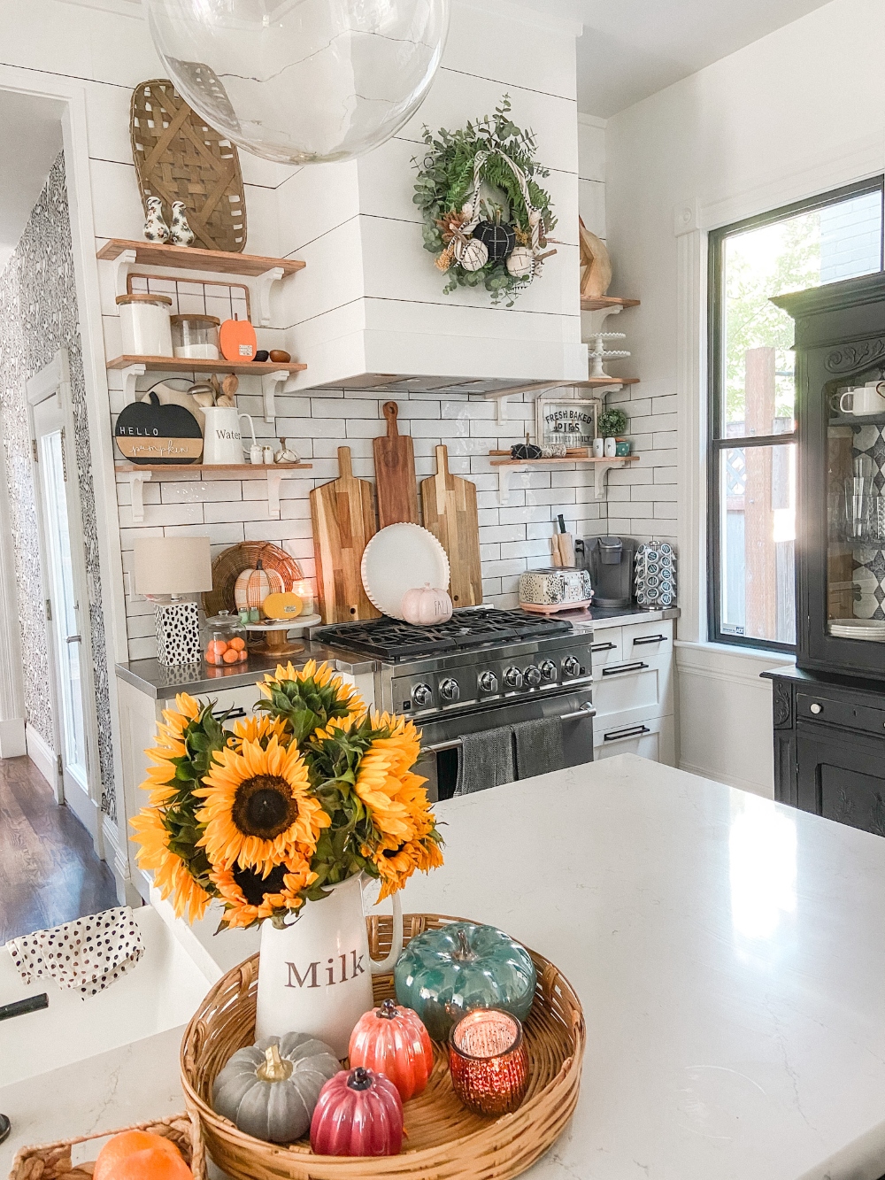 Boho Cottage Fall Decorating Ideas. How to add warm and relaxing fall touches to your home with a few DIY projects and decorating ideas!