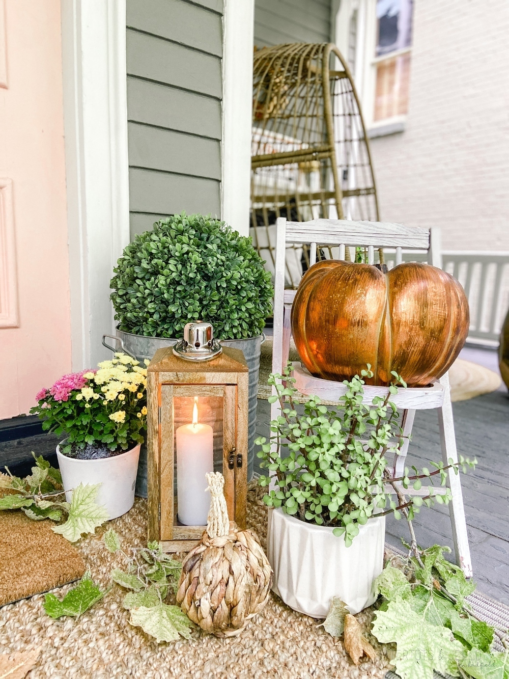 Four Ways to Create a Boho Cottage Fall Porch. Create a warm, casual and inviting fall porch with these FOUR easy ideas! 