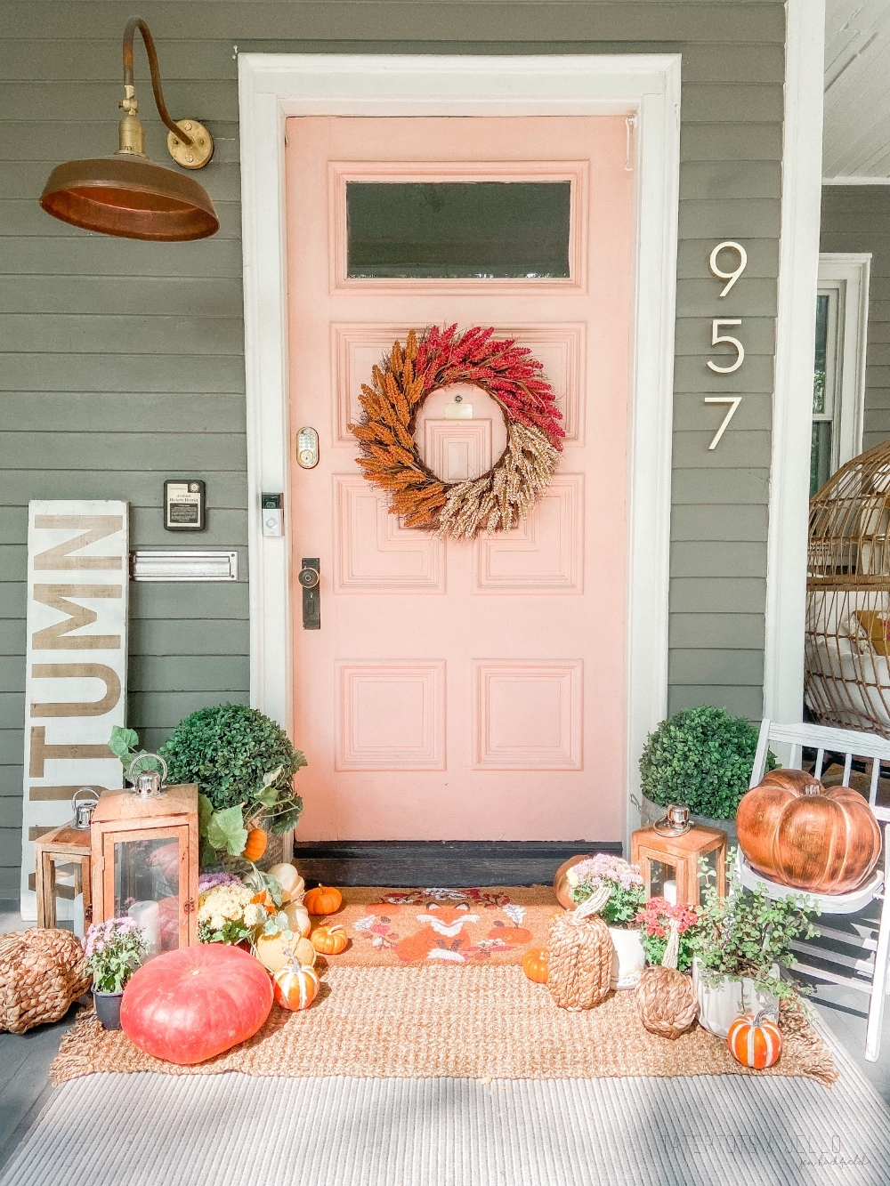 Four Ways to Create a Boho Cottage Fall Porch. Create a warm, casual and inviting fall porch with these FOUR easy ideas! 