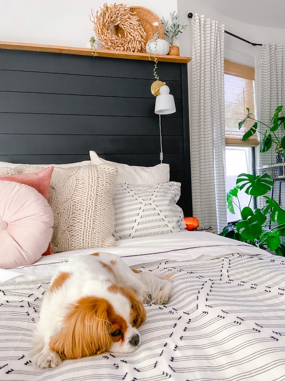 Our New Bedroom and Bathroom Decorated for Fall! Step inside our cozy 1891 bedroom and bathroom remodel with warm rustic touches.