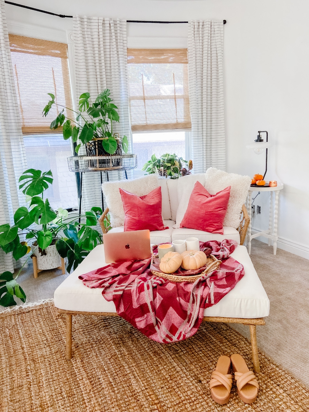 Our New Bedroom and Bathroom Decorated for Fall! Step inside our cozy 1891 bedroom and bathroom remodel with warm rustic touches.