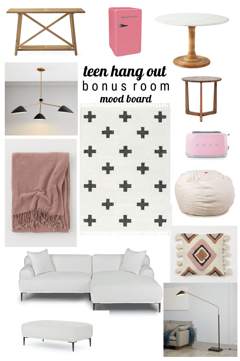 Creating a Warm and Relaxing Great Room. Turn a little used space into a fun, bright hang out and movie room for teens! 