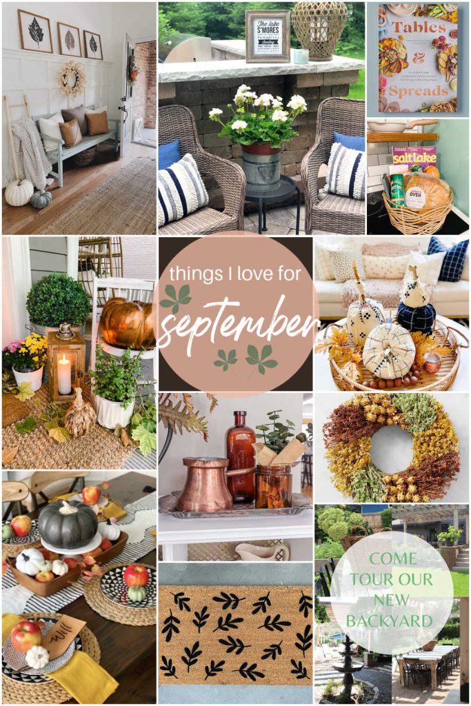 Welcome Home Saturday - Things I Love for September!
