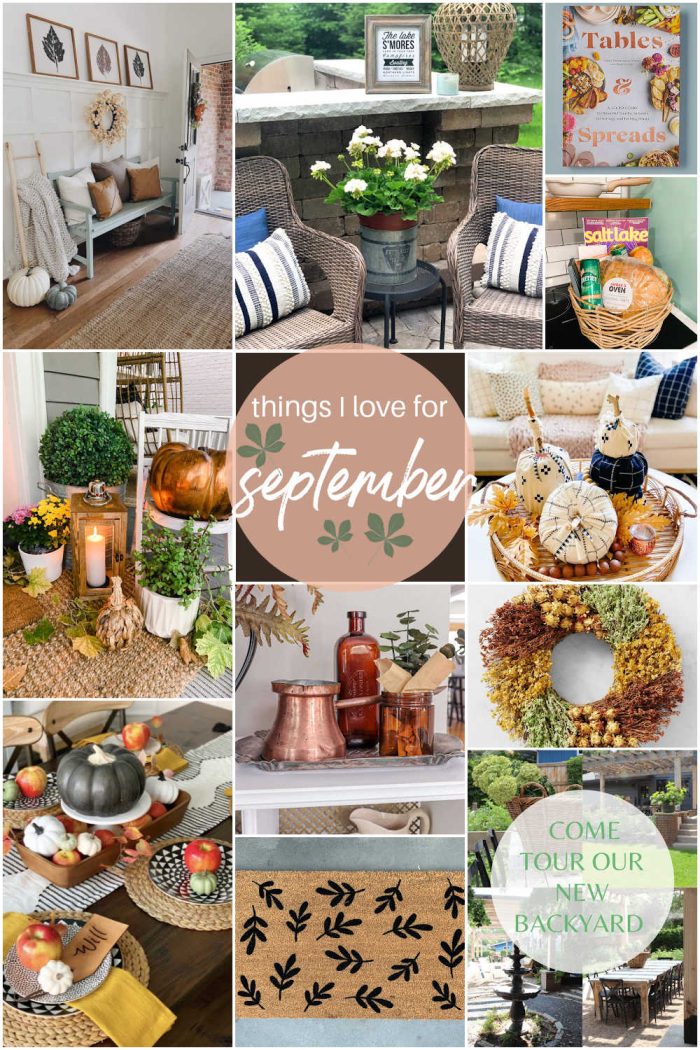 Welcome Home Saturday – Things I Love for September