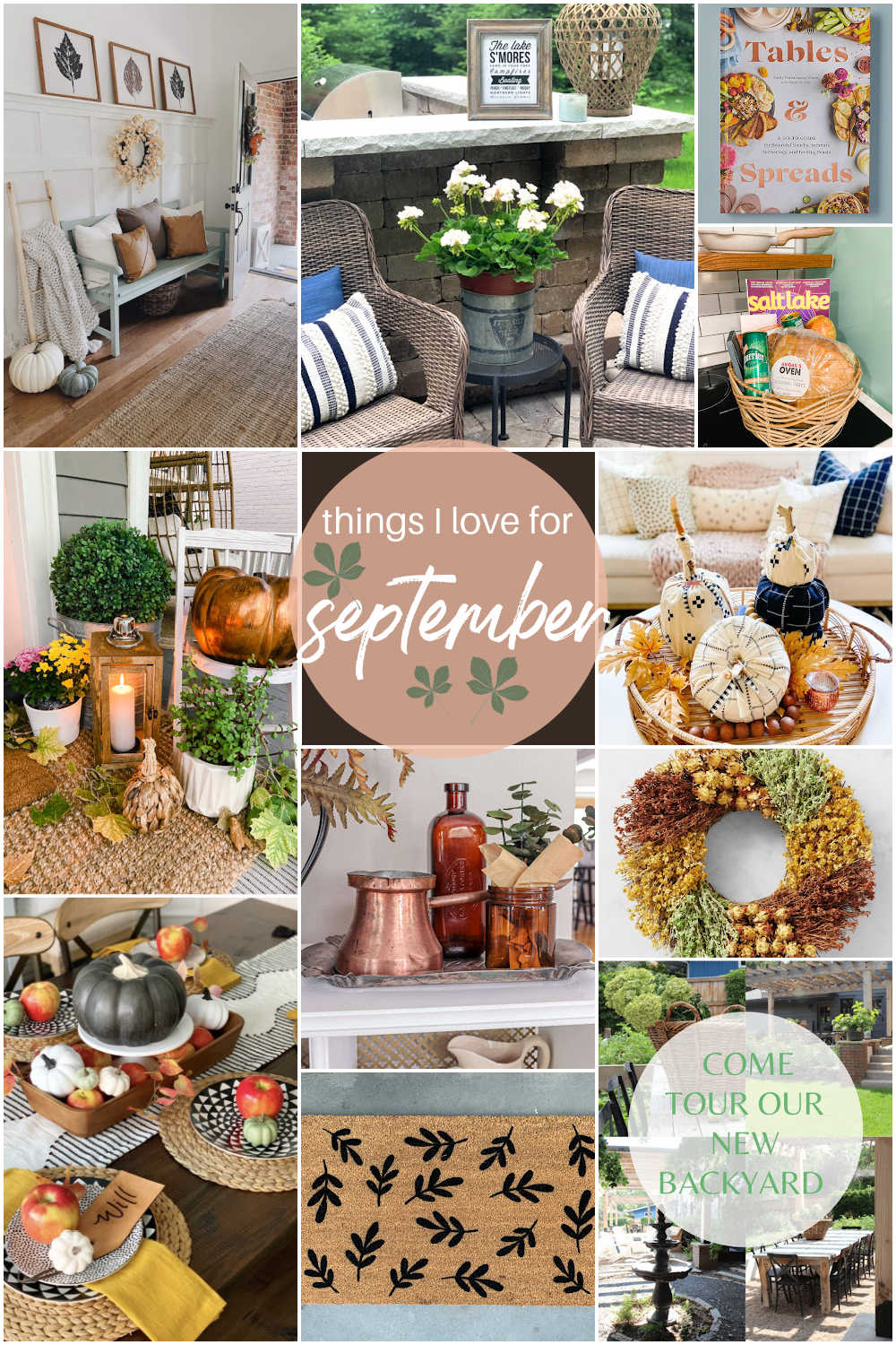 Welcome Home Saturday - Things I Love for September. Bathroom remodel is done, bedroom remodel update, airbnb ideas, fall decor and fall DIY ideas!