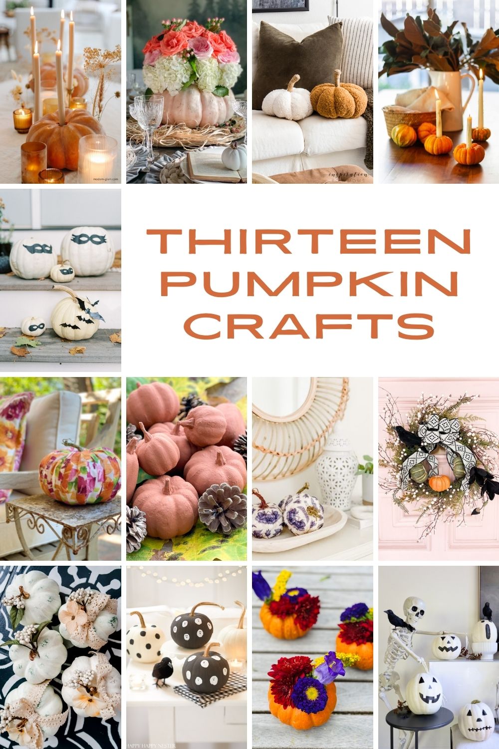 13 pumpkin crafts 