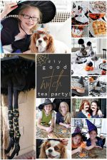 {Good} Witch Tea Party!! [and free Halloween Printables]