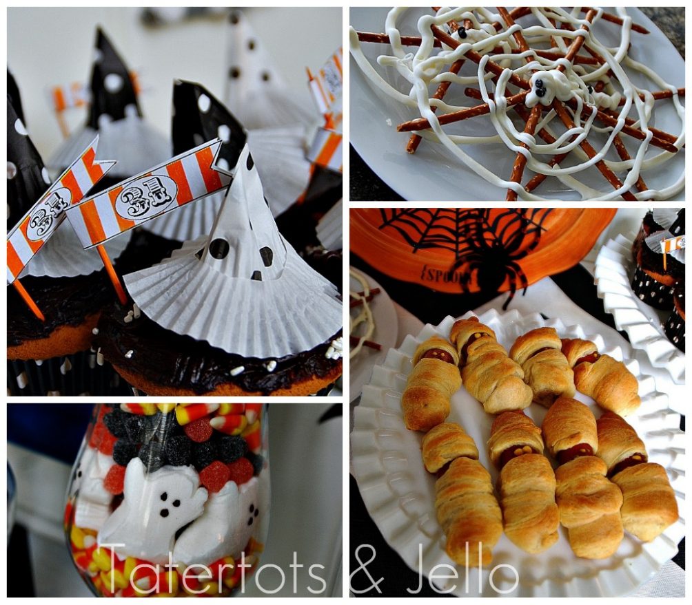 Good Witch Tea Party and Free Halloween Printables! Throw a sweet Halloween tea party with spooky treats and Witch party decor! 