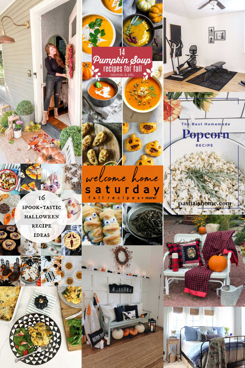 Welcome Home Saturday - Fall Recipes and Inspiration! Jump into cozy fall with these autumn decorating, home and recipe ideas!
