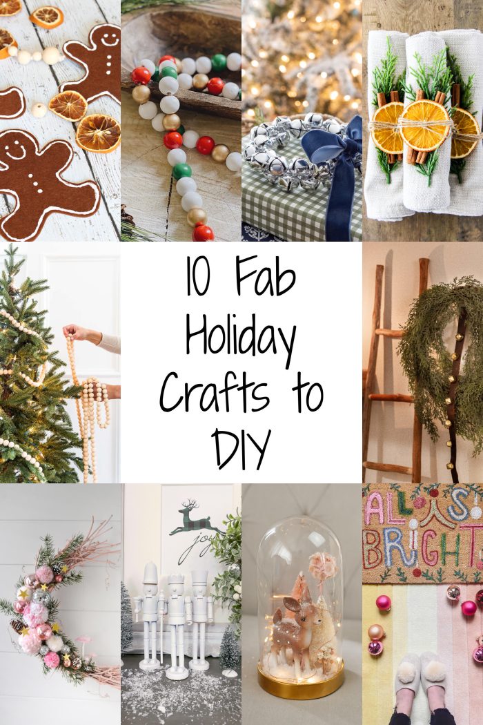 Anthropologie-Inspired Colorful Holiday Doormat - coir rug painting tips!