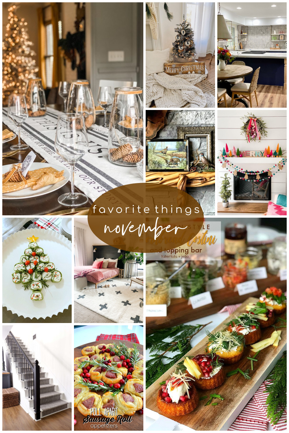 Welcome Home Saturday - November Favorites! Thanksgiving, Christmas, Cozy Home DIY Ideas and holiday recipes! 