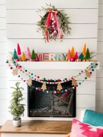 Embroidery Hoop Hanging Ornament Wreath