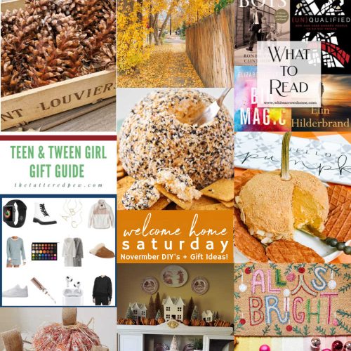 welcome home saturday - November Home DIY and Gift Ideas