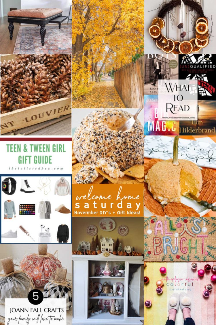 welcome home saturday - November Home DIY and Gift Ideas