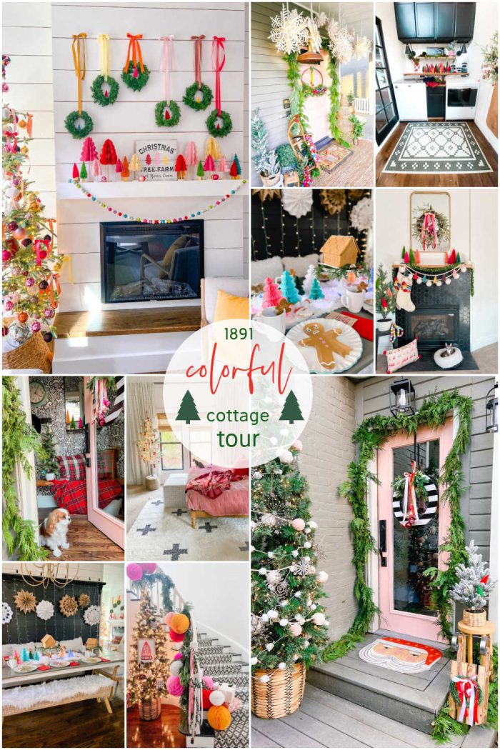 My Colorful Holiday Cottage Tour!