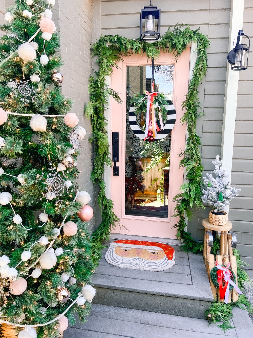 My Colorful Holiday Cottage Tour. Adding whimsical elements and colors to our historic home for the holidays with easy DIY ideas! 