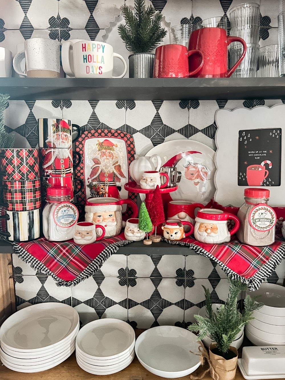 Create a Fun Hot Cocoa Bar on a Kitchen Island - Jennifer Rizzo