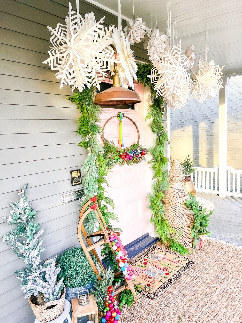 Whimsical Holiday Cottage Home Tour. Add some whimsical character to your holiday home with these easy ideas! 