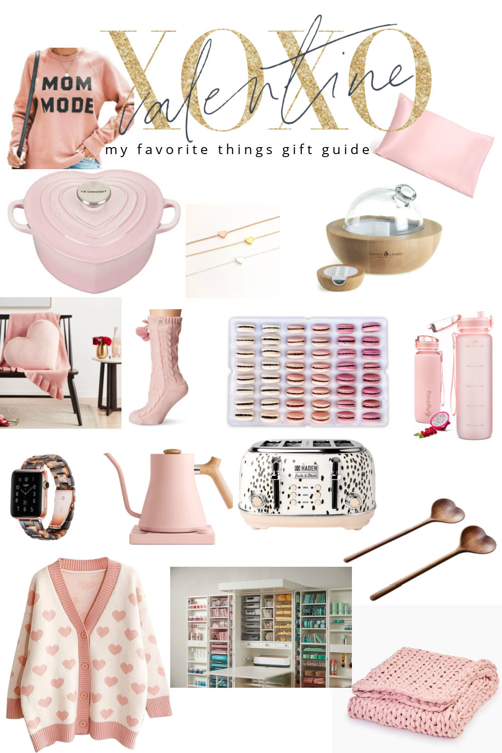 My Favorite Things Valentine Gift Guide! Some great gift ideas for anyone in your life and a great list to send to your husband!