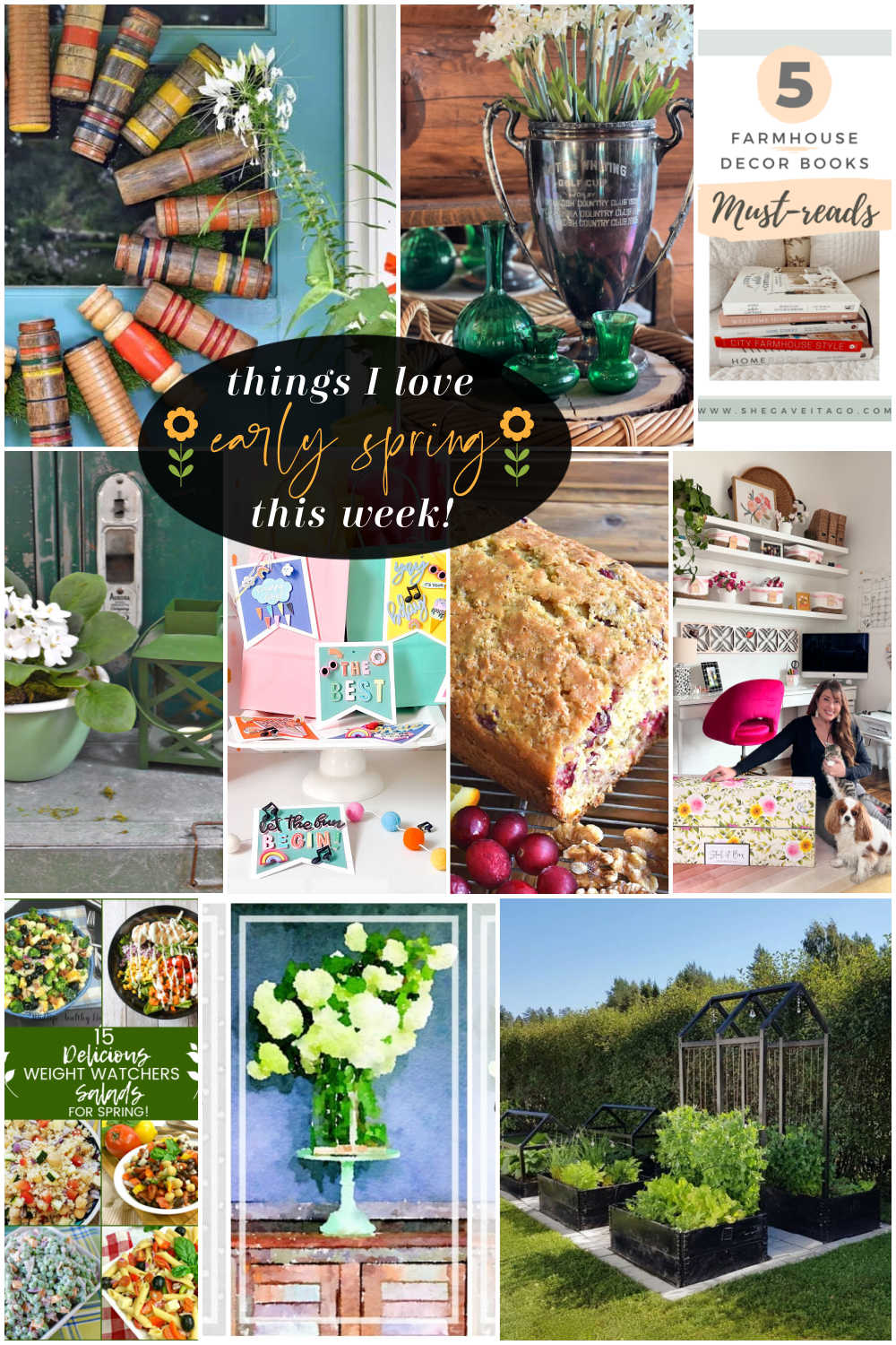 Fresh Early Spring Home Ideas! Beautiful ideas to refresh your home and mind for Spring! 