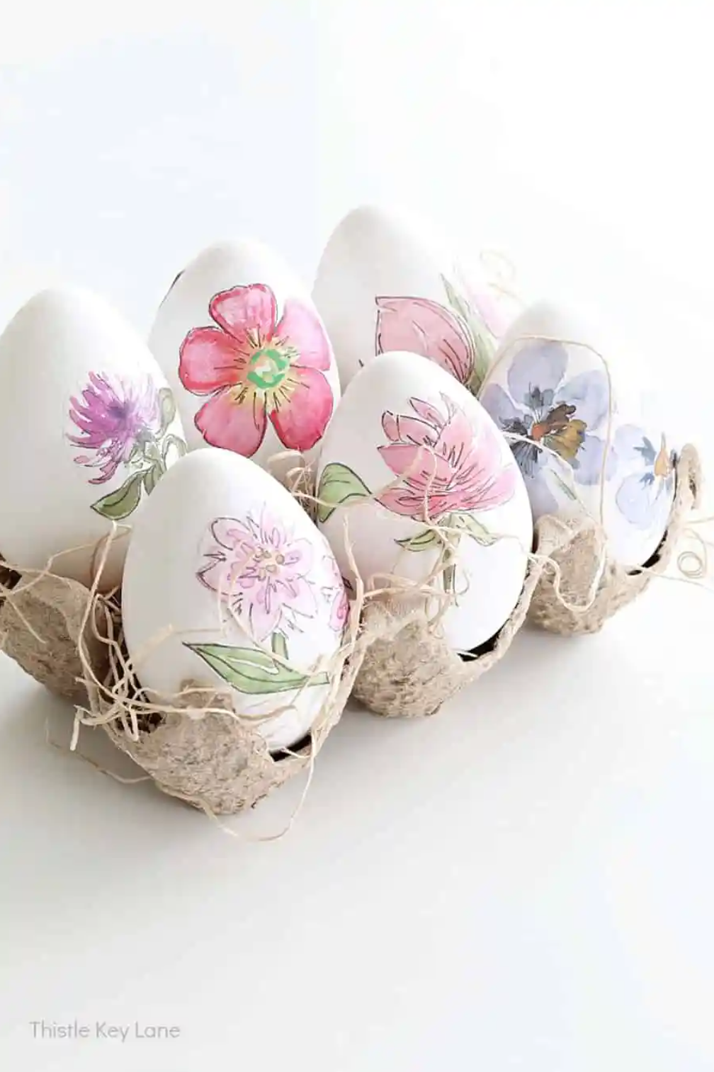 Decoupaged Easter Eggs 