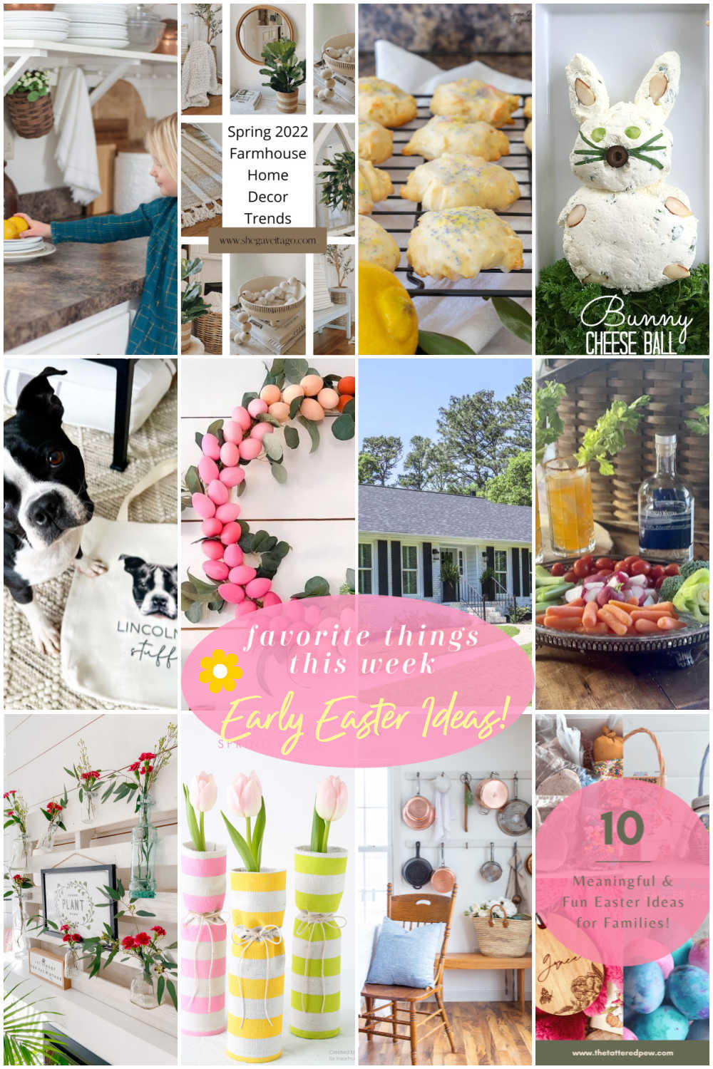 Early Easter and Home Ideas. Get ready for spring and Easter with these DIY home ideas and way to make Easter special for your family! 