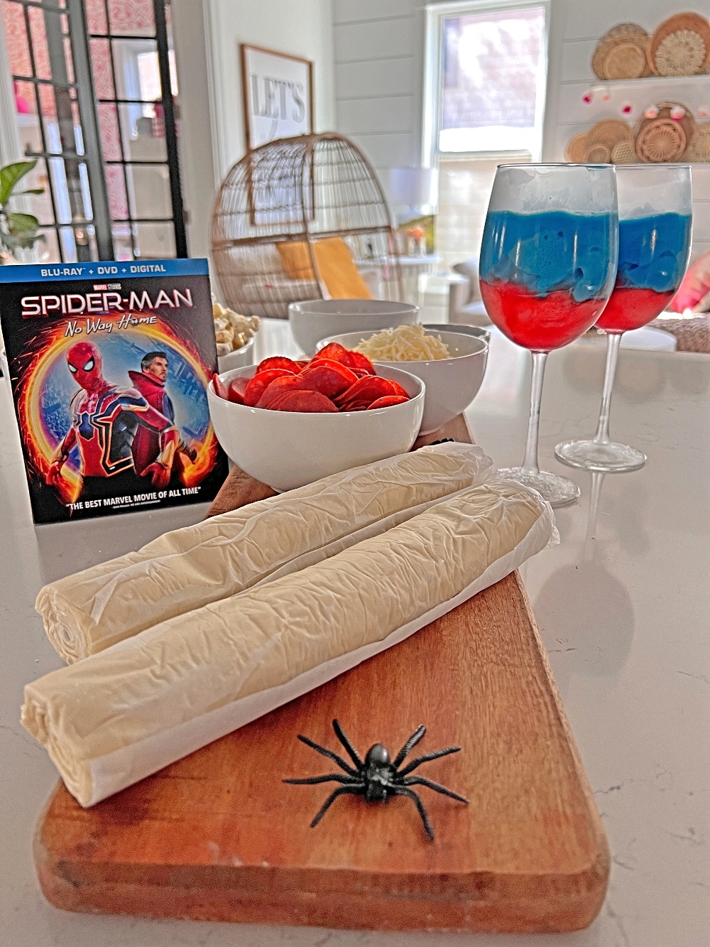 Family Movie Night with Spider-Man: No Way Home! #sponsored #SpiderManNoWayHome is available on Blu-ray and Digital. Pin curated by @tatertotsandjello for @sonypictures