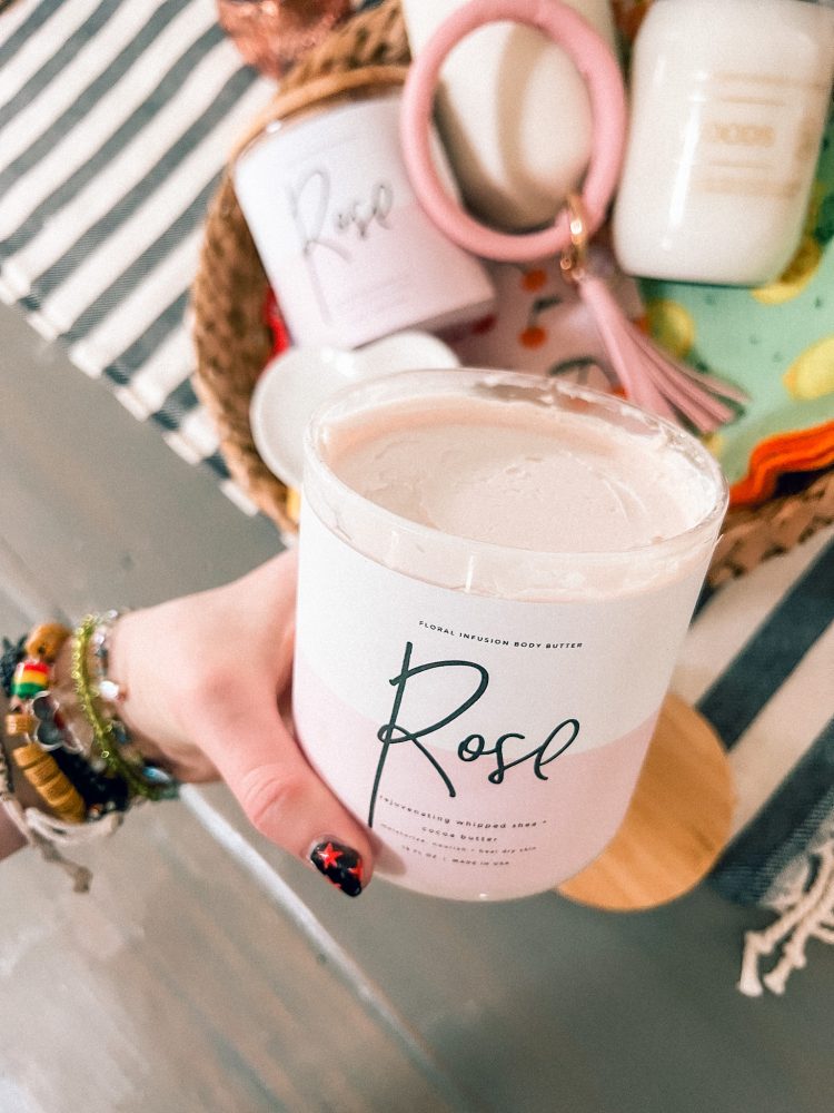 Rose Body Butter + Free Labels a wonderful handmade gift idea!