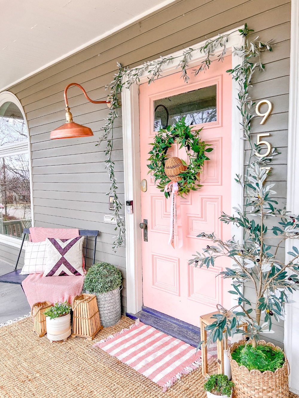 Spring Cottage Porch Decorating Ideas. Celebrate Spring by adding a few fresh details to your front or back porch. 