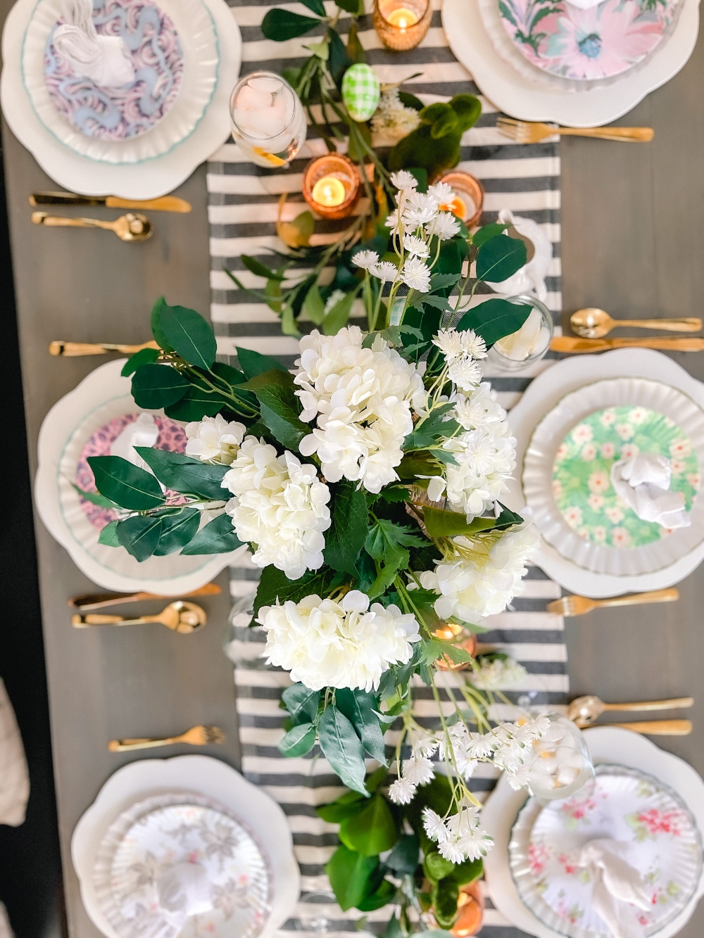 Spring Dining Room Tablescape. 6 Easy Ways to Create a Gorgeous Tablescape for ANY Season! 