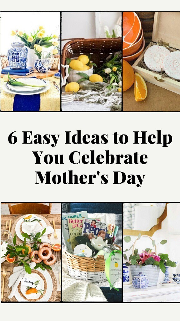 Last Minute Mother's Day Ideas! Whether you're celebrating you or a mother in your life, here are some easy, beautiful Mother's Day ideas to make the day special! 