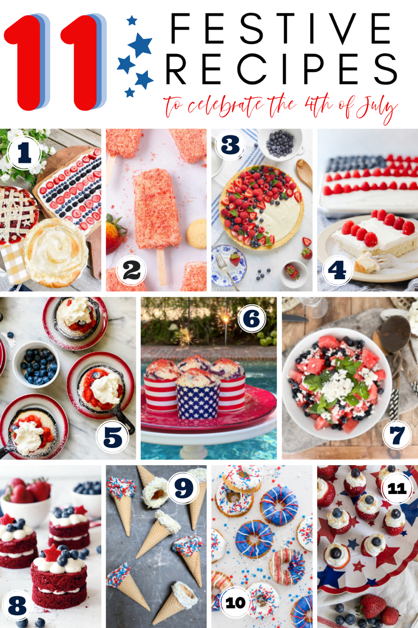 11 Festive Fourth of July Recipes to Make! 