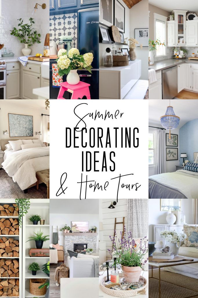 Colorful Cottage Summer Home Tour - easy DIY ideas for your home!