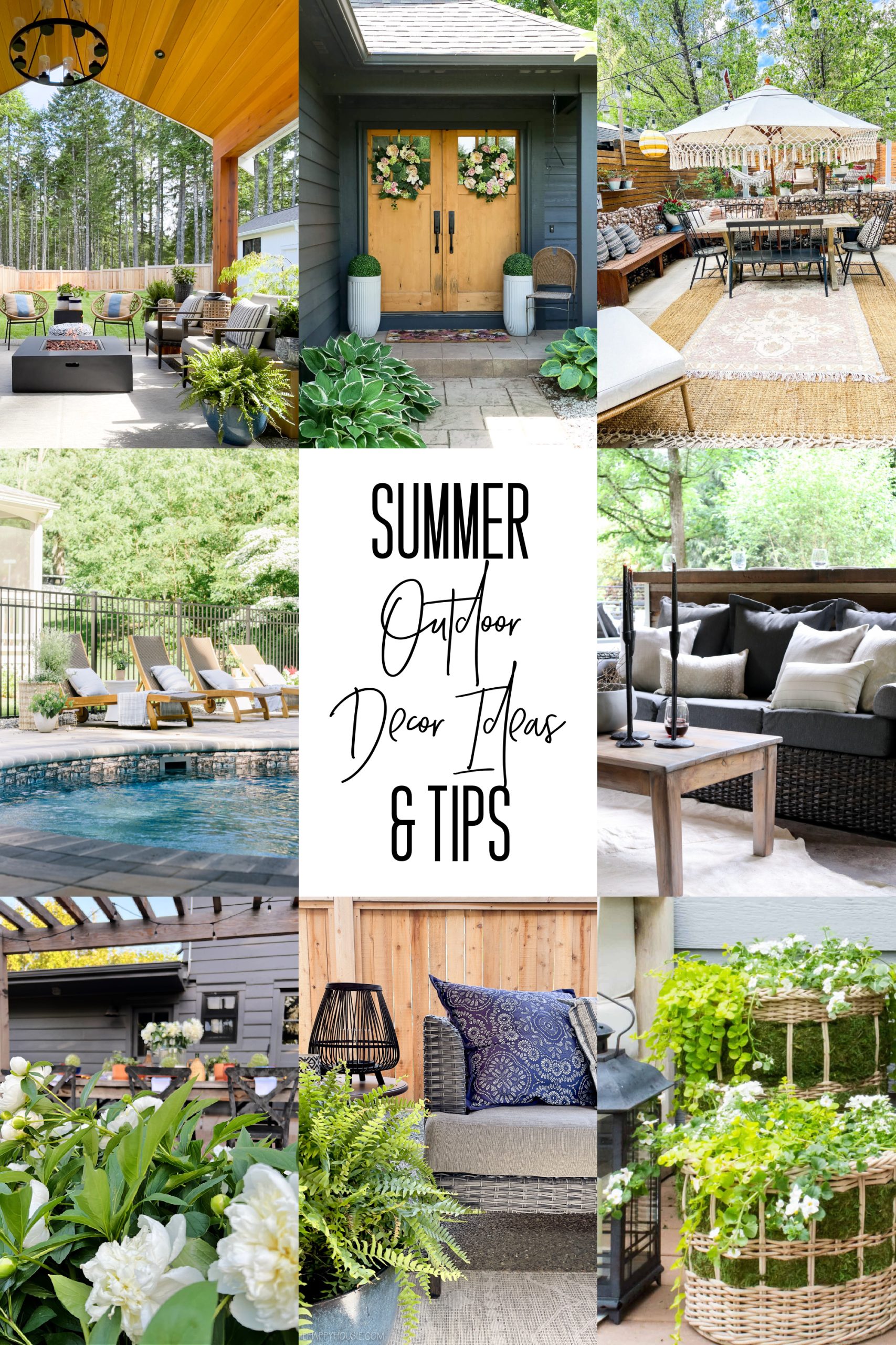 How to Make a Small Yard Seem Large. Ways to make every outdoor space have a purpose and work to make your small yard seem larger!