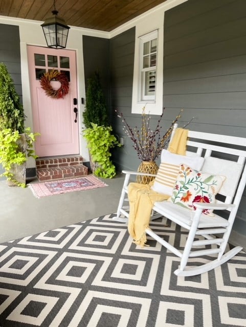 Alieta's early fall porch 