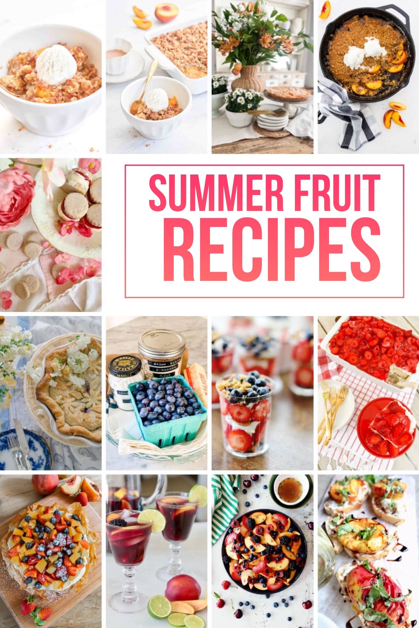 The Best Summer Fruit Recipes 