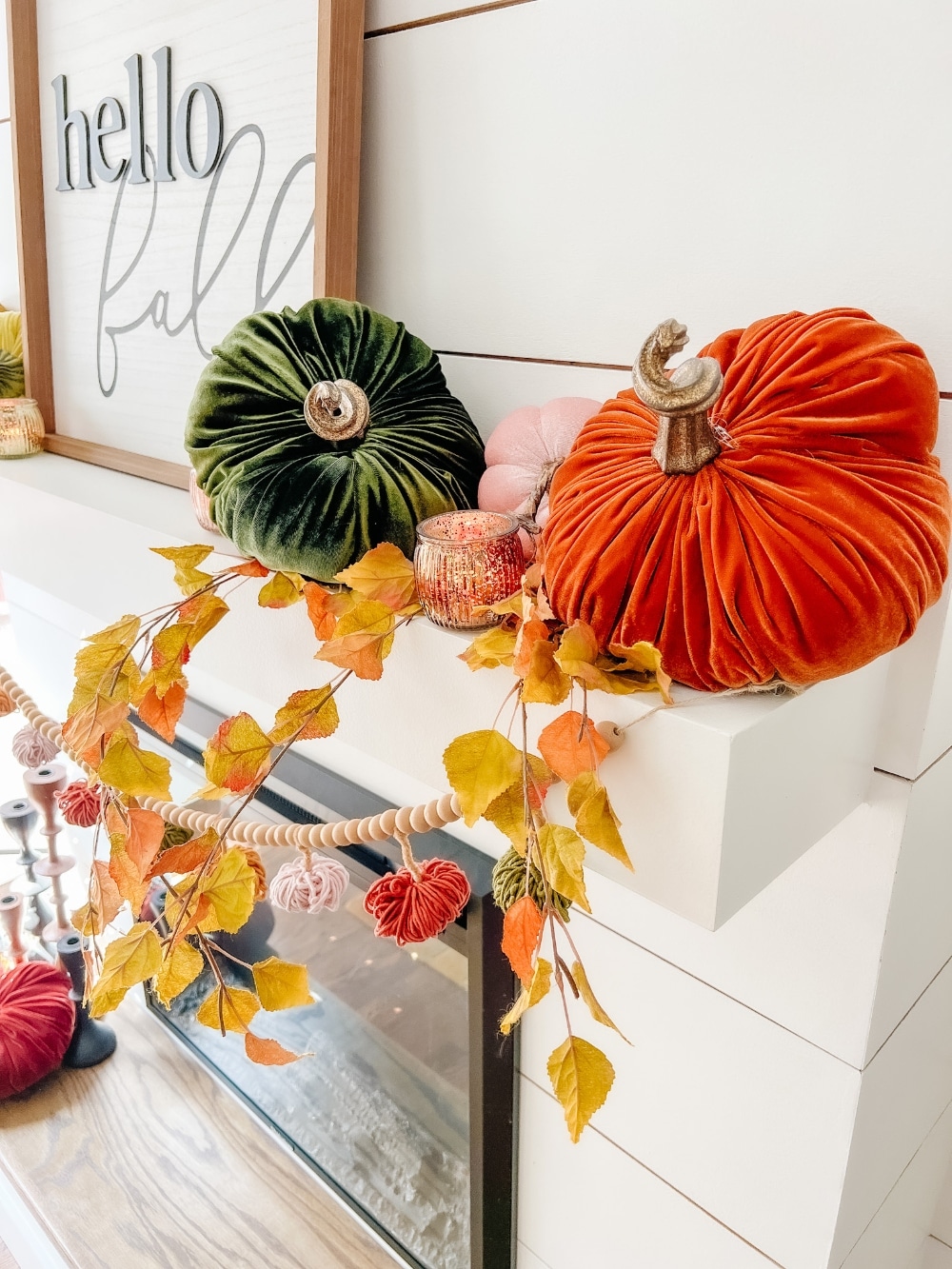 Warm and Cozy Fall Cottage Tour. Add some simple and inexpensive ways to add a warm and cozy feeling to your home with these ideas! 