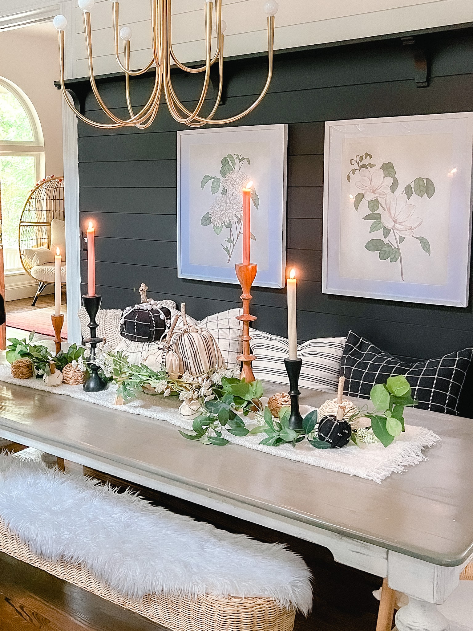 Warm and Cozy Fall Cottage Tour - Tatertots and Jello