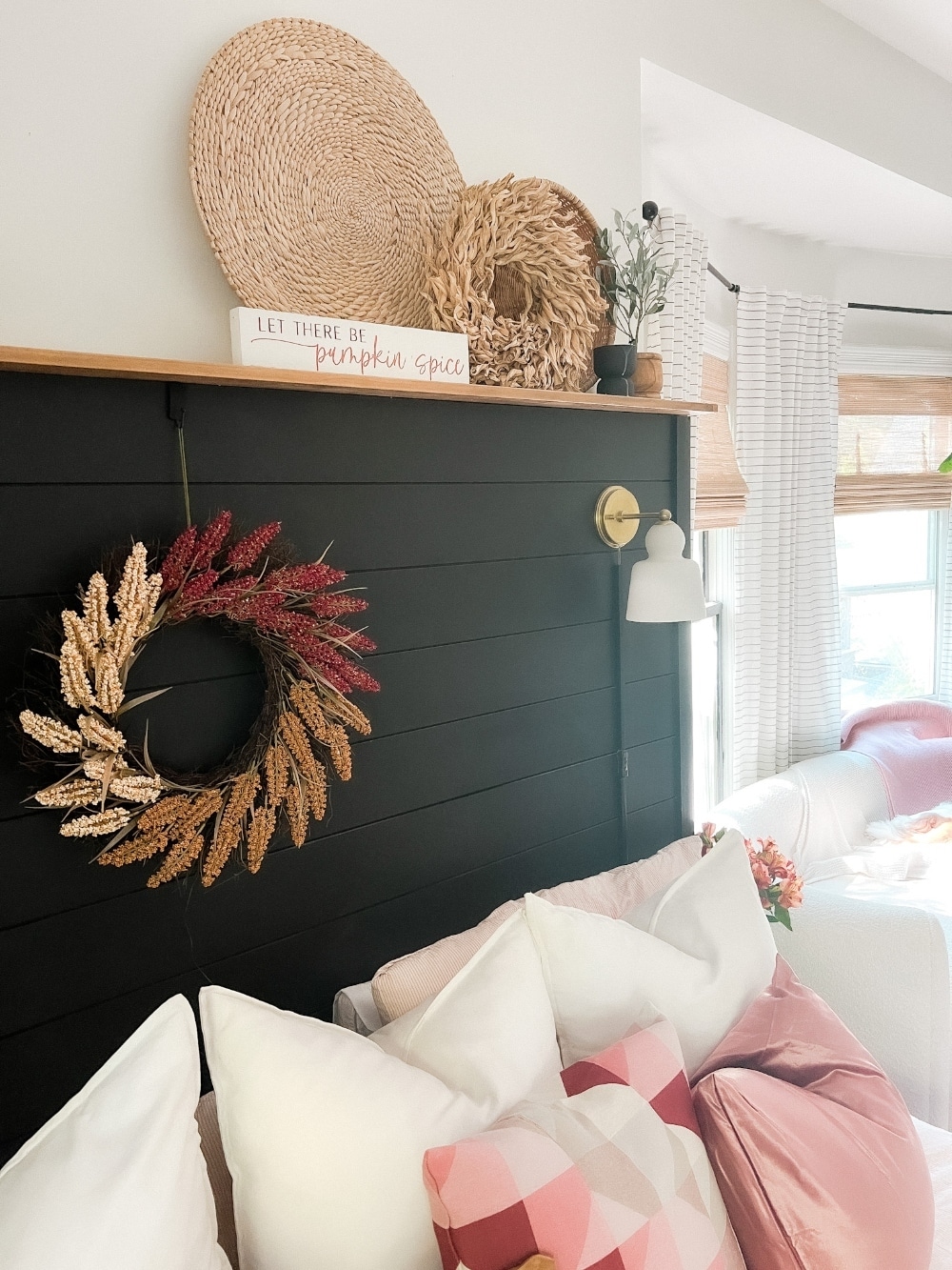 Warm and Cozy Fall Cottage Tour. Add some simple and inexpensive ways to add a warm and cozy feeling to your home with these ideas!